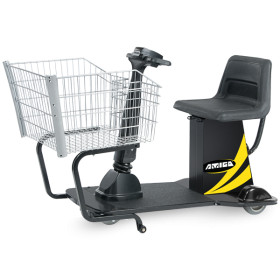 Amigo Valueshopper motorized shopping cart for grocery and retail stores