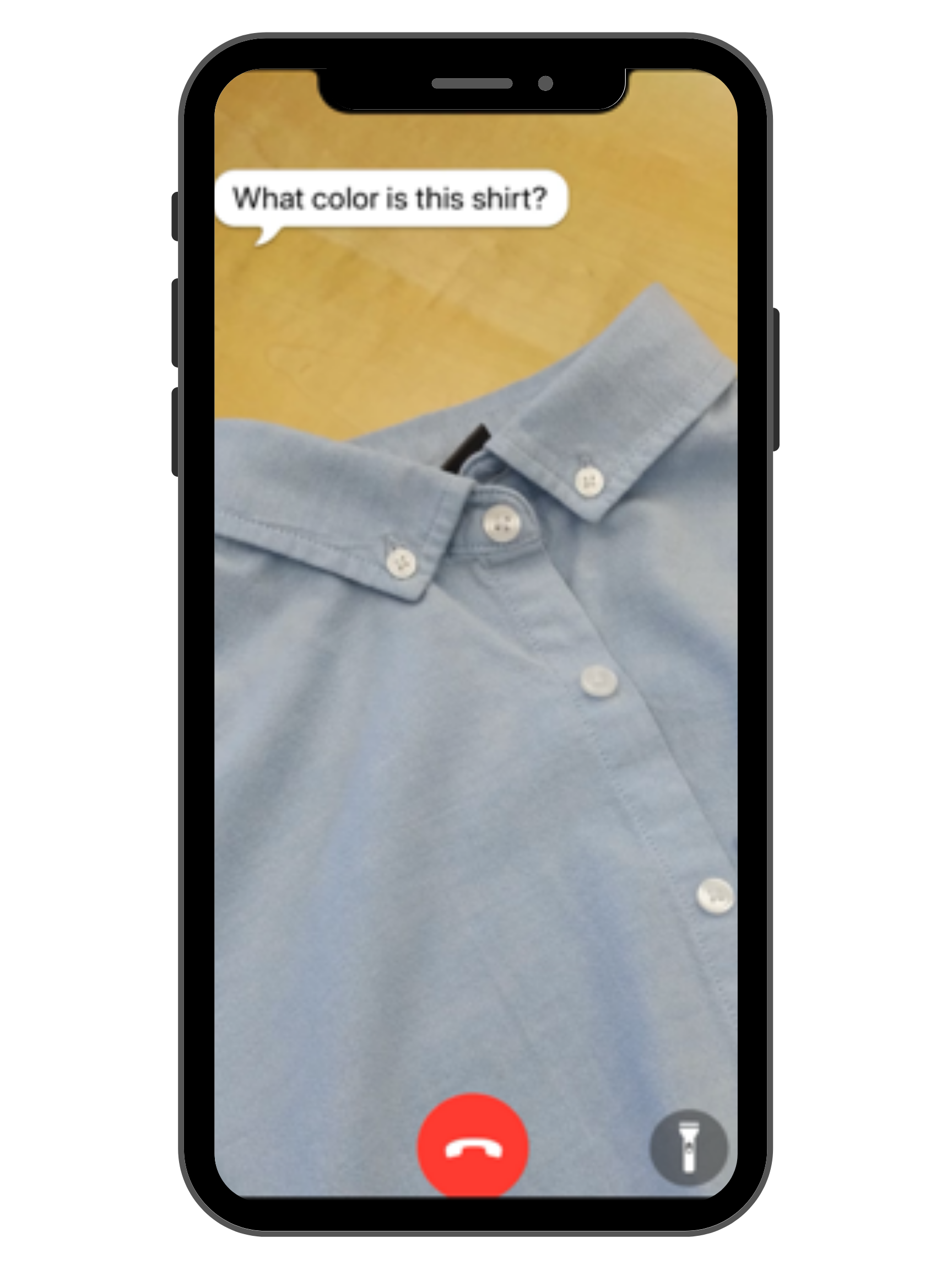 Handicapped Accessible Phone App Screen - Be My Eyes