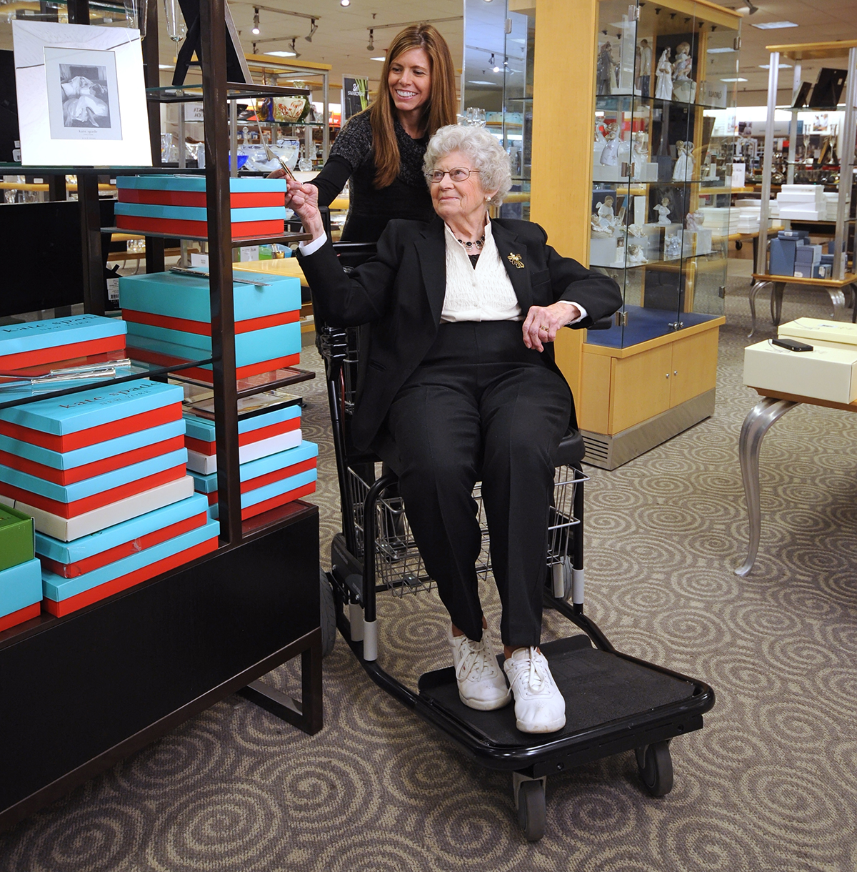 Amigo Smartchair is a wheelchair alternative for retail stores and malls