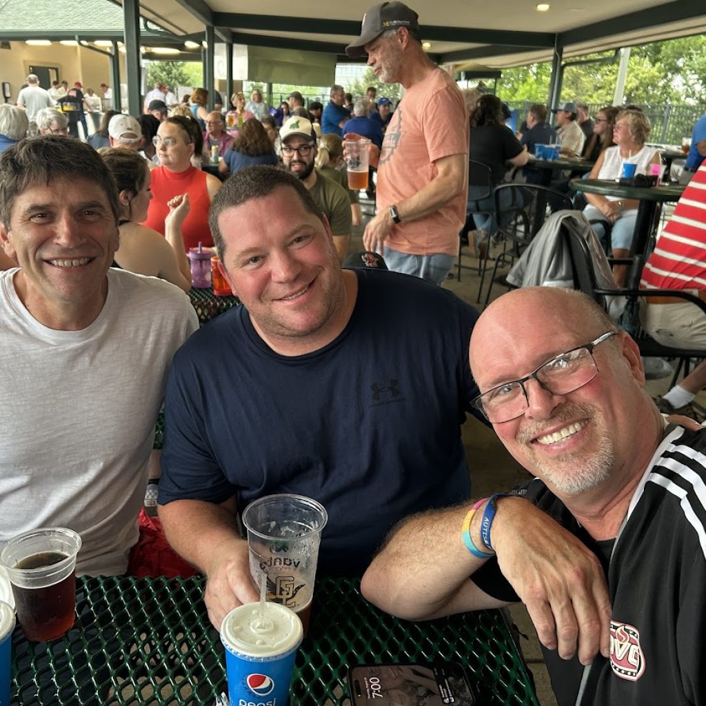 Amigo at a Great Lakes Loons Game in 2023