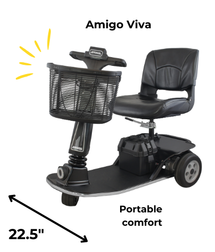 Our most comfortable portable Amigo.